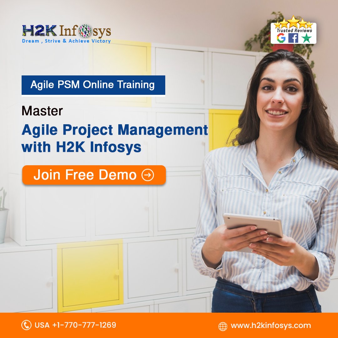 h2kinfosys's tweet image. H2K Infosys presents comprehensive Agile Certification Training that combines theory with practical application. Learn from industry experts and gain the credentials needed to succeed. 
Enroll Here: bit.ly/3lxpch1
#agileandscrumcourse #agilescrumfoundationcourse #agile