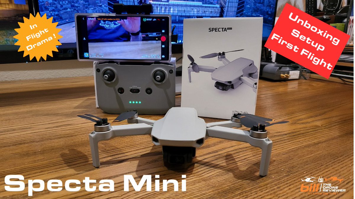 HamRadioBasics's tweet photo. The Specta Mini is here ! Chek out my unboxing &amp; first flight video ! #Specta #SpectaMini #SpectaAir #DJIMini #DJiMiniSE #DJI #DJIMini4K

Specta Mini Unboxing Setup First Flight https://t.co/ZPQD82lJoN via @YouTube https://t.co/JPanPUAMxv