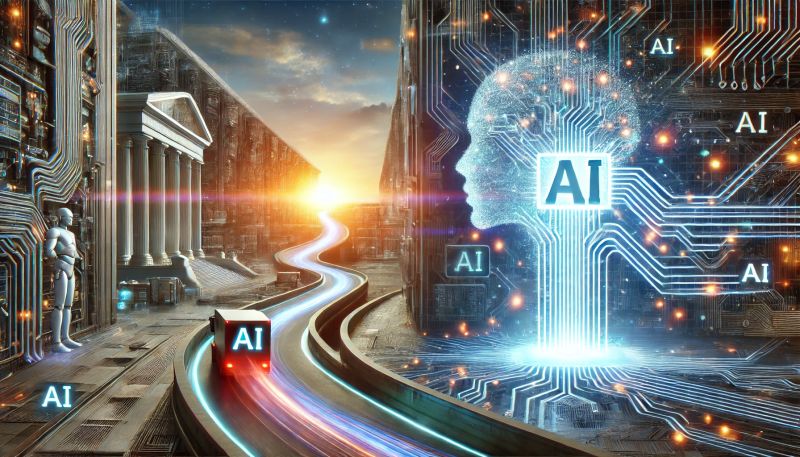 FullStop360's tweet photo. When rapid tech growth meets enterprise resistance, the latter often wins. Reports show AI isn't 'intelligent' just by adding it; processes need reimagining. This marathon of change requires overcoming resistance for real AI benefits. https://t.co/6eAYOsdaGh