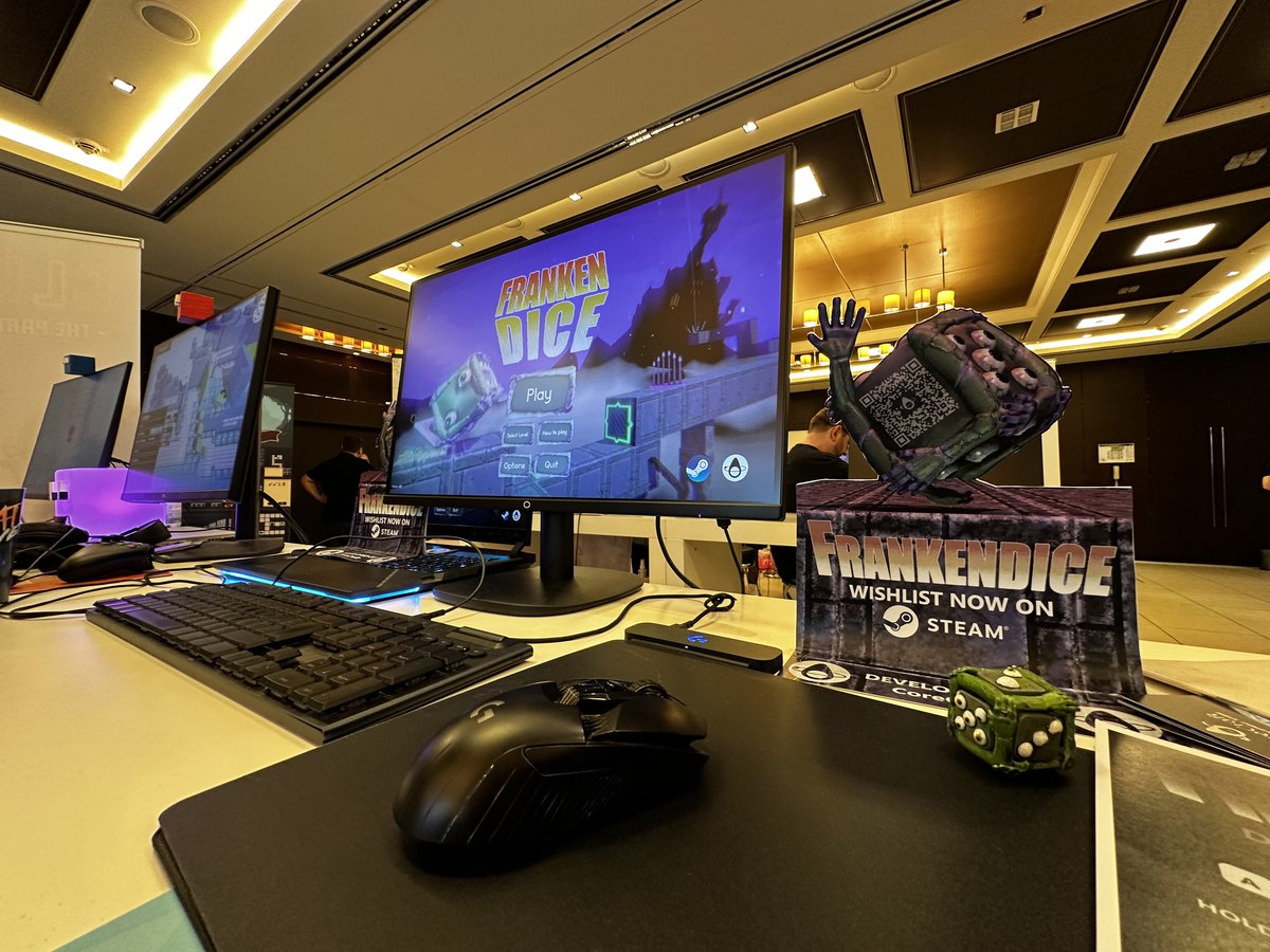 CoreCraftGames's tweet image. Oh?

Does this mean we can reach thousands of people and get as many wishlists for Frankendice now? 🧐