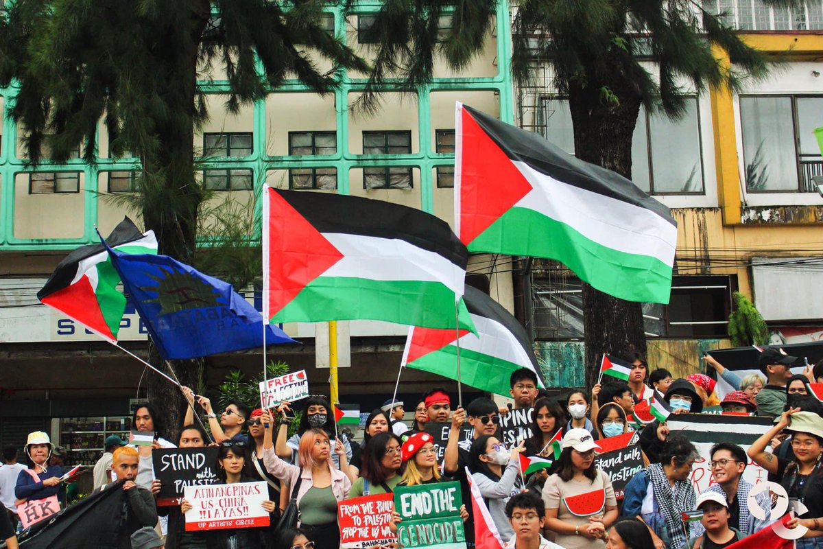 upboutcrop's tweet photo. IN PHOTOS | Nagsagawa ng Baguio Day of Action Against Genocide sa lungsod ng Baguio sa pangunguna ng Anakbayan Metro-Baguio at League of Filipino Students Metro-Baguio upang kondenahin ang US-backed genocide ng Israel sa Palestine, Hulyo 7.
#FreePalestine
#StopTheUSWarMachine https://t.co/HoPagVk4S4