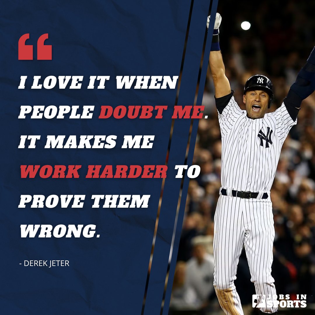 Doubters, haters, non-believer, whatever you want to call them, are just another reason to push harder. Let their disbelief inspire you to push beyond expectations and achieve greatness. #MondayMotivation #Motivational #Inspirational