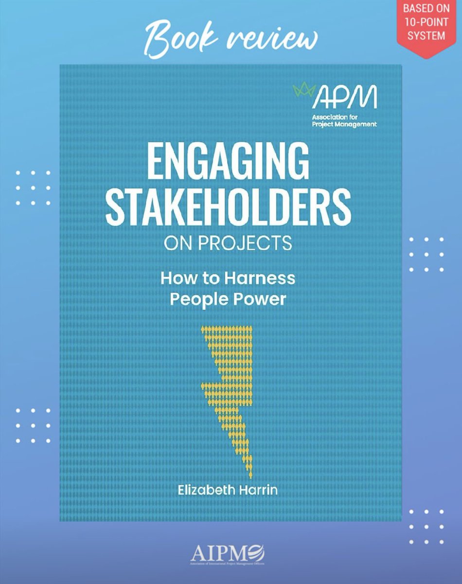 AIPMO_Certified's tweet photo. This week, we are featuring the book "Engaging Stakeholders on Projects" by Elizabeth Harrin, which has been reviewed using AIPMO’s 10-point system. Explore AIPMO's book library for more insightful and diverse reviews,..Read more ▶️ https://t.co/YKz1ql8wAa
#aipmo #bookreview #pmo https://t.co/5CFSNcSe9z