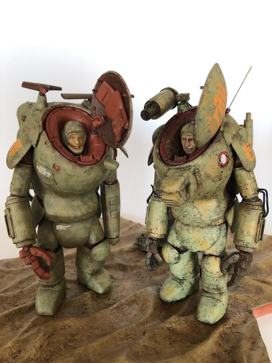 Jack08102's tweet photo. ガチヤーネンから沼にハマって新作出るたびに買ってしまいますねー。その時々の自分の中の流行が反映されてます。
 #SAFSは必修科目
#マシーネンクリーガー
#MaschinenKrieger https://t.co/8dkQorku8R