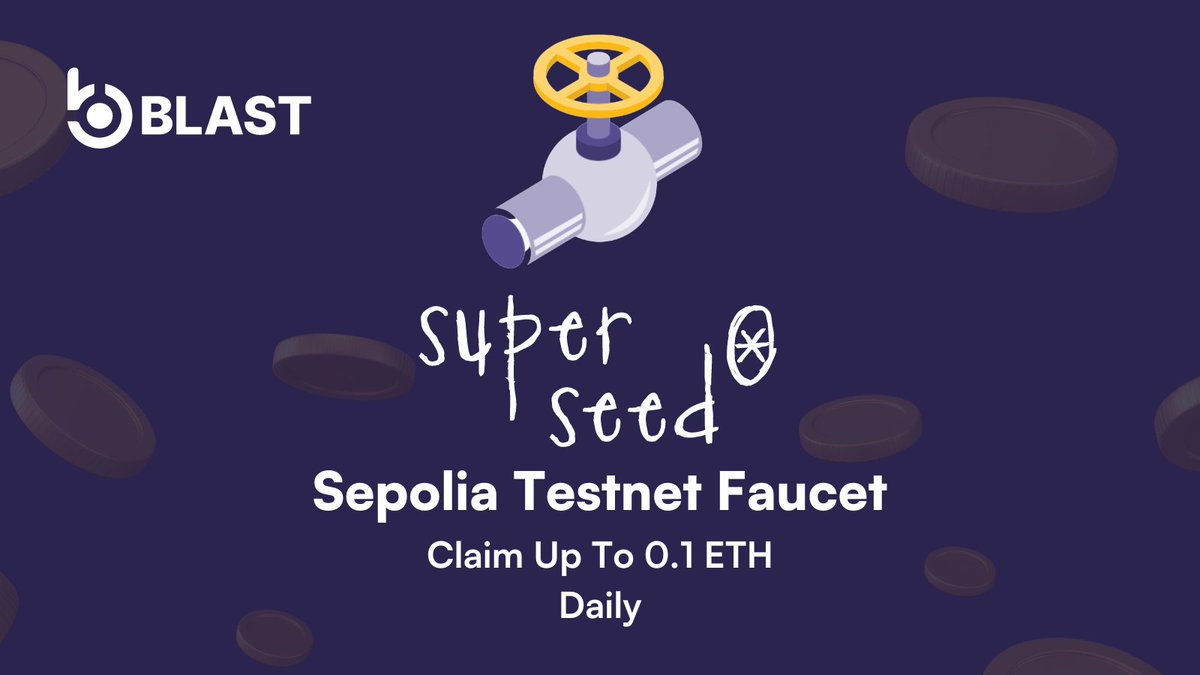 Getting your hands on testnet ETH is now easier than ever before thanks to  our dedicated faucet! 🔥👇
