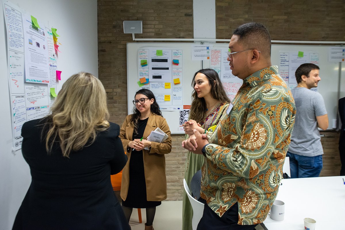 With 20 participants from 19 countries, last Friday we wrapped up the first <a href="/ITU/">Int’l Telecommunication Union</a> Summer School on 'Catalysing the Digital Future: Digital transformation for sustainability' at UNU-MERIT! 🌟

📸 Some glimpses from the 5-day programme (supported by <a href="/EU_Commission/">European Commission</a>'s Global Gateway):
