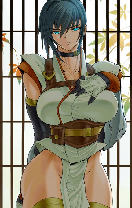 #ナイスバディーの日 
いにしえよりクノイチとダークエルフはナイスバディと 