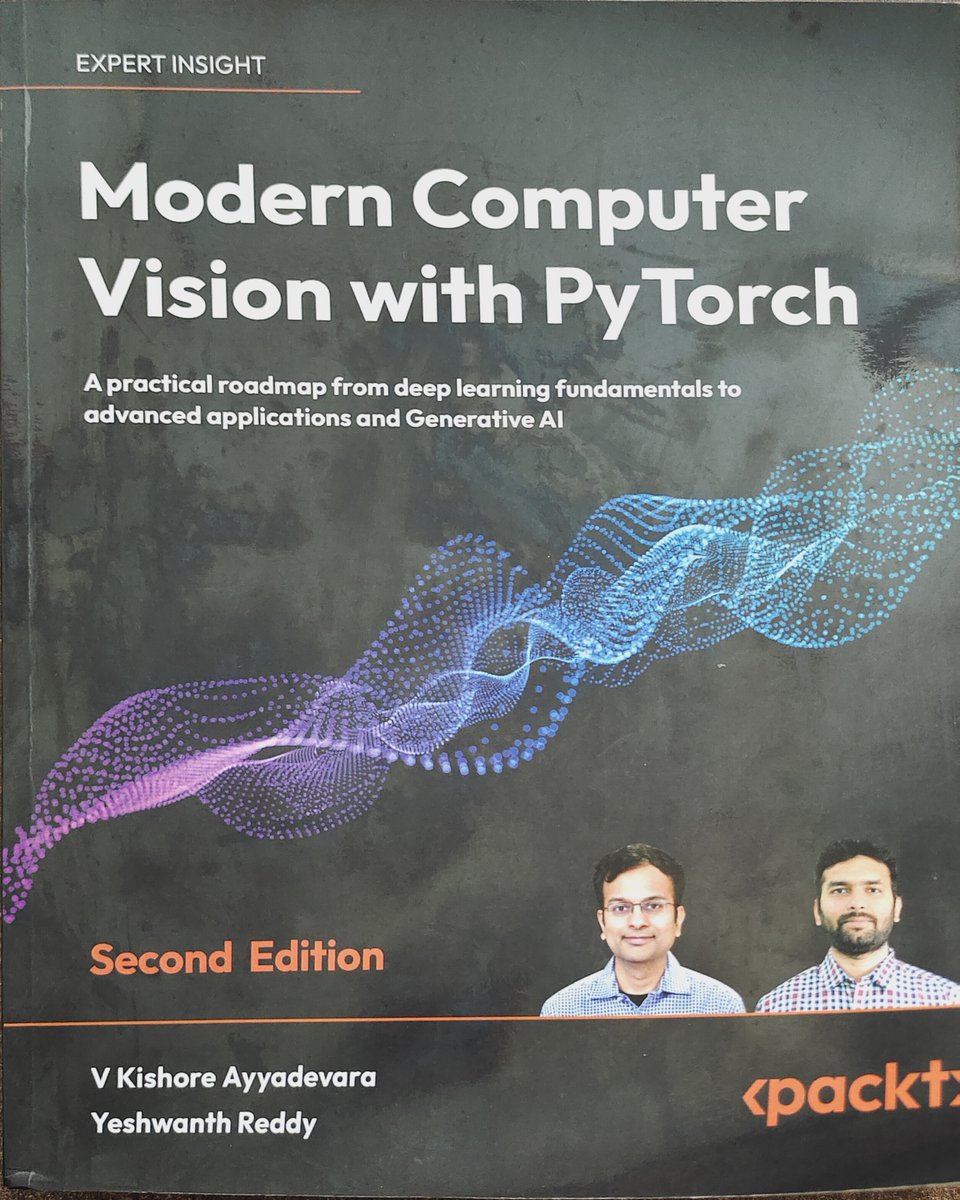 clcoding's tweet image. Modern Computer Vision with PyTorch - Second Edition: A practical roadmap from deep learning fundamentals to advanced applications and Generative AI amzn.to/3XTnWtm
#Sponsored
packt.link/GjDRO