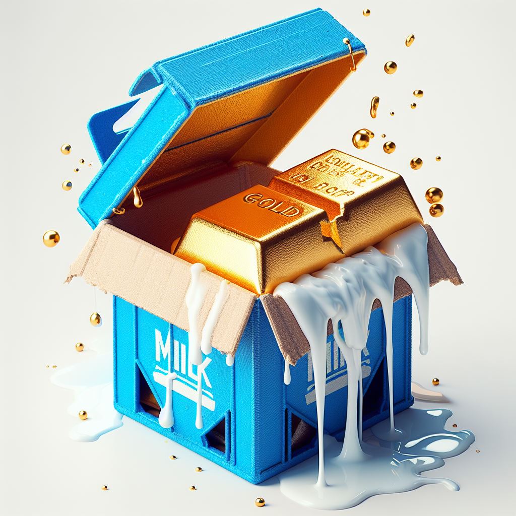 Grs_OnChain's tweet photo. @itsFoxCrypto 🚀 Rocket fuel for your portfolio: #MILKBAG is like strapping a milk bottle to your financial spaceship. @MilkbagSol #GOTMILKBAG 🥛🥛🥛 https://t.co/jzIhPckNJL