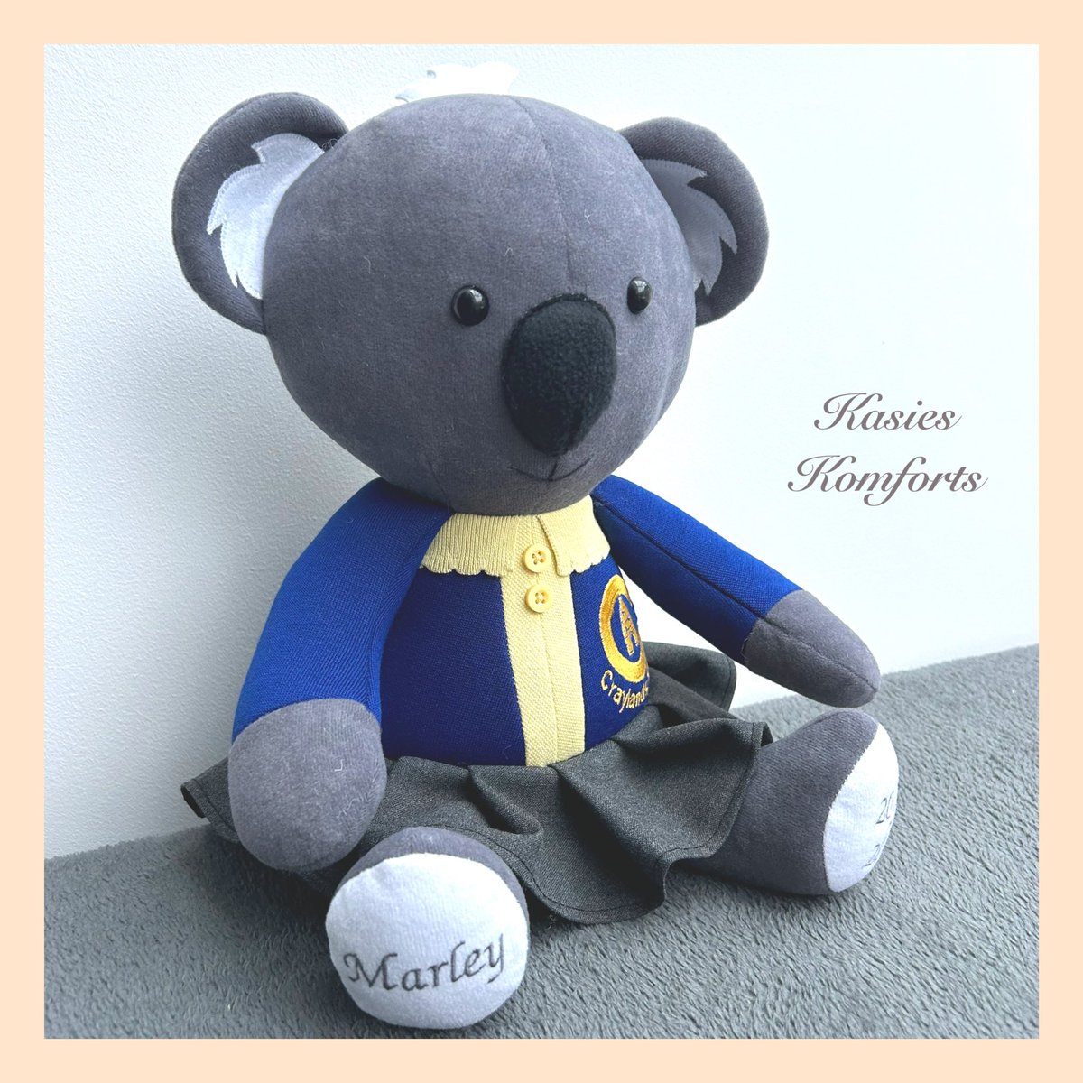 Newest School Leavers Keepsake! 

#classof2024 #schoolleavers #keepsakebears #memorybears #bears #koala