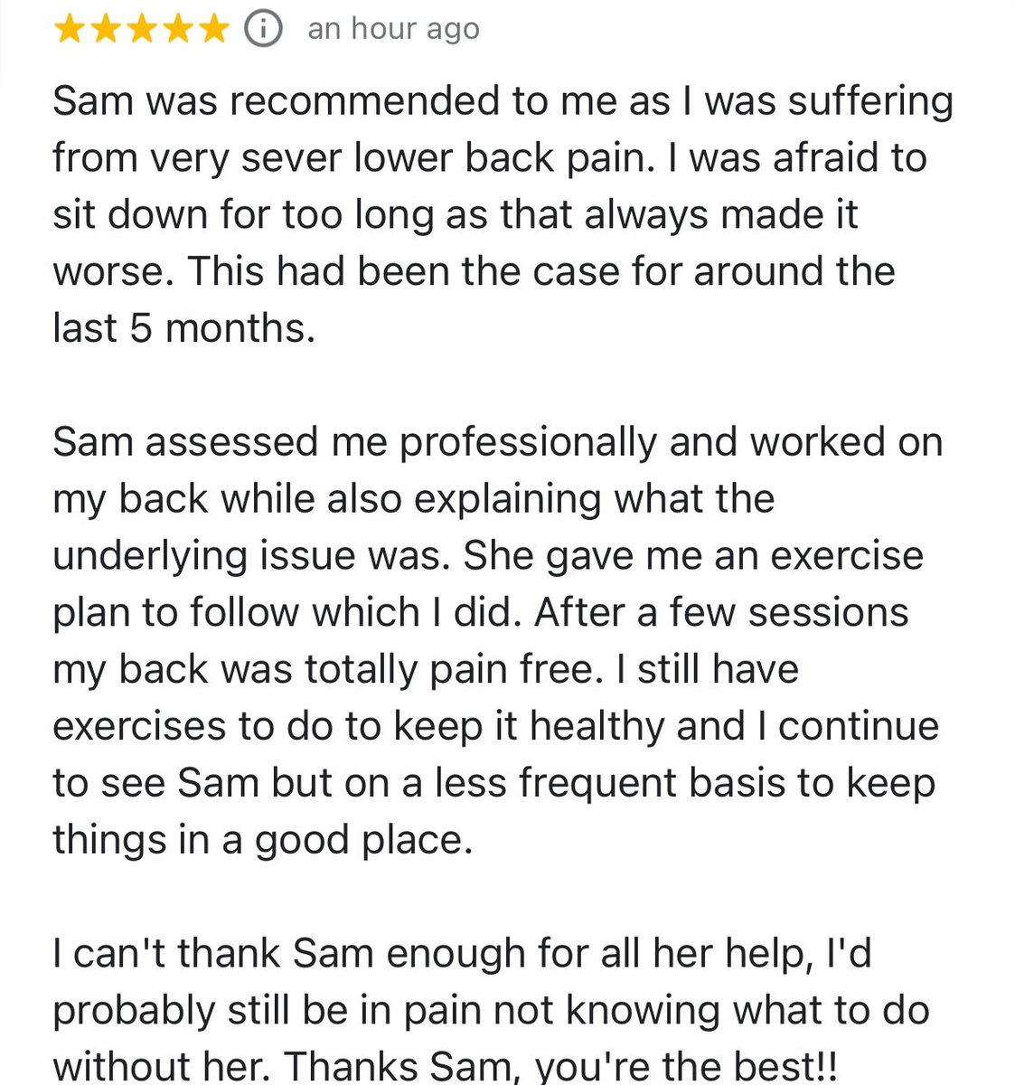 Physiozensam's tweet photo. #wordsofappreciation #kindwords #goodfeedback 

do #liftyouup

It’s good to know you are doing well and making people better 😊

#Thankyou 🙏 for making my #monday 

#MondayMotivation #mondaythoughts https://t.co/sPHiPWhia2