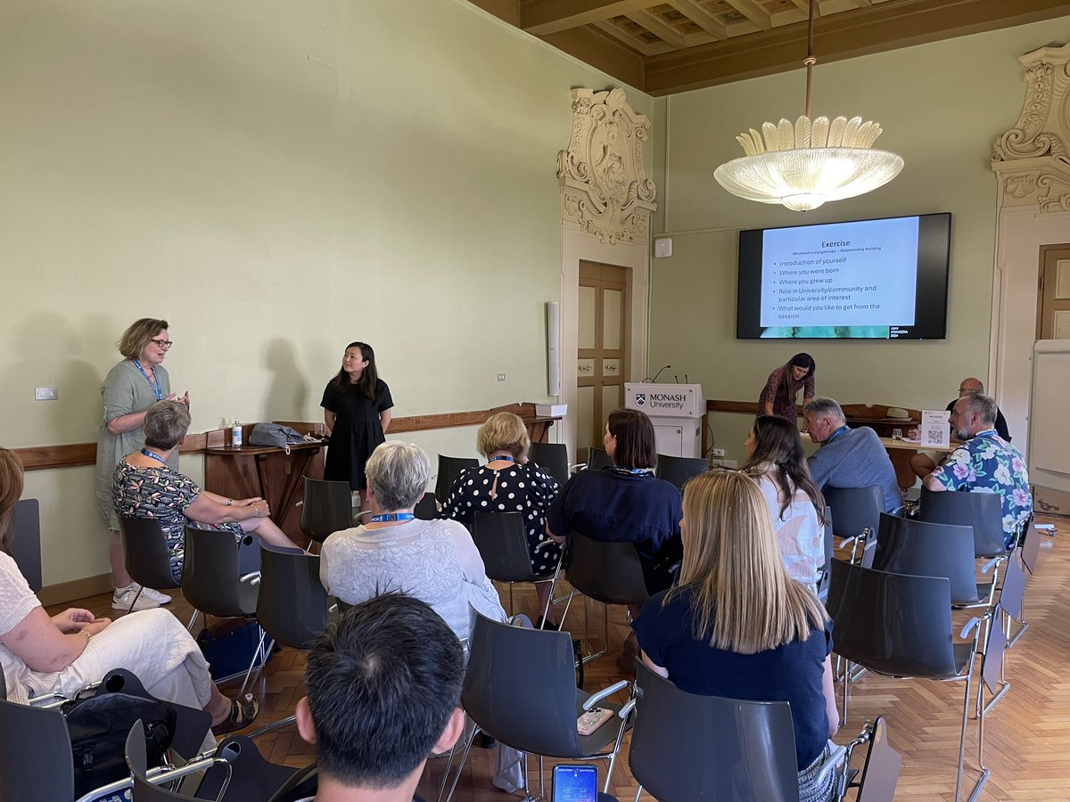 Three amazing workshops are currently happening at #MonashPES2024. 

1️⃣ Key Domains of Knowledge to Ensure Cultural Safety and Equitable Outcomes for Indigenous Populations with Dr. Leanne Te Karu. What were some of your takeaways?