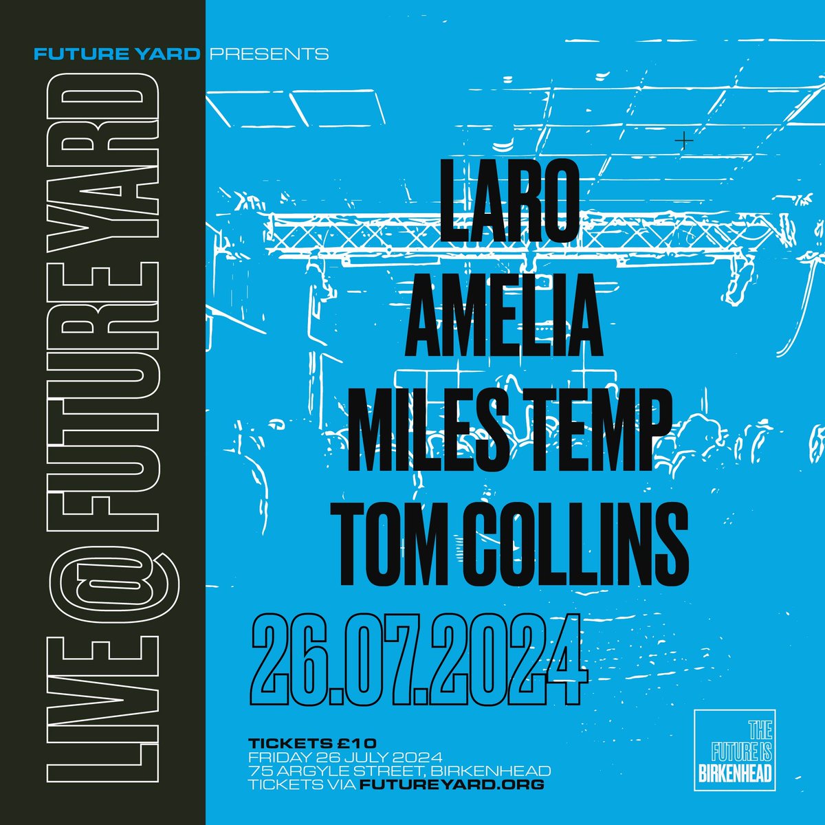 Next gig for Miles Temp x