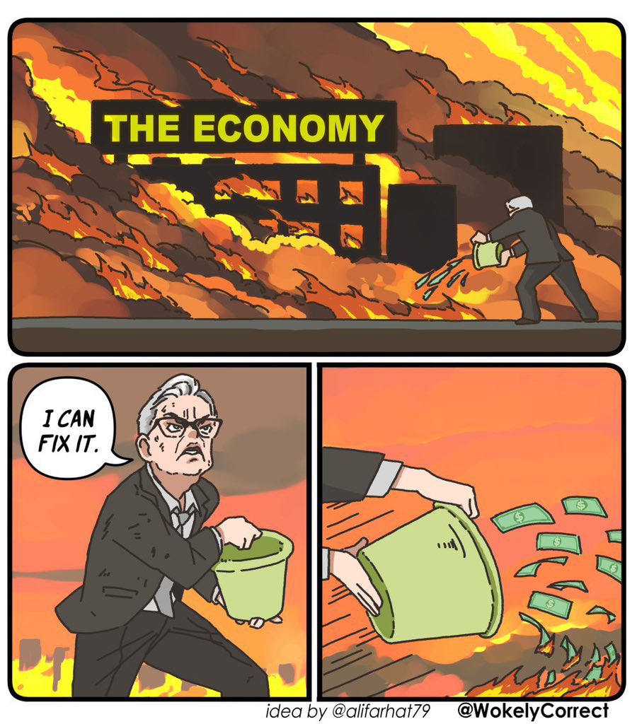 alifarhat79's tweet photo. The Fed trying to fix the economy https://t.co/HK0xAzvs2V