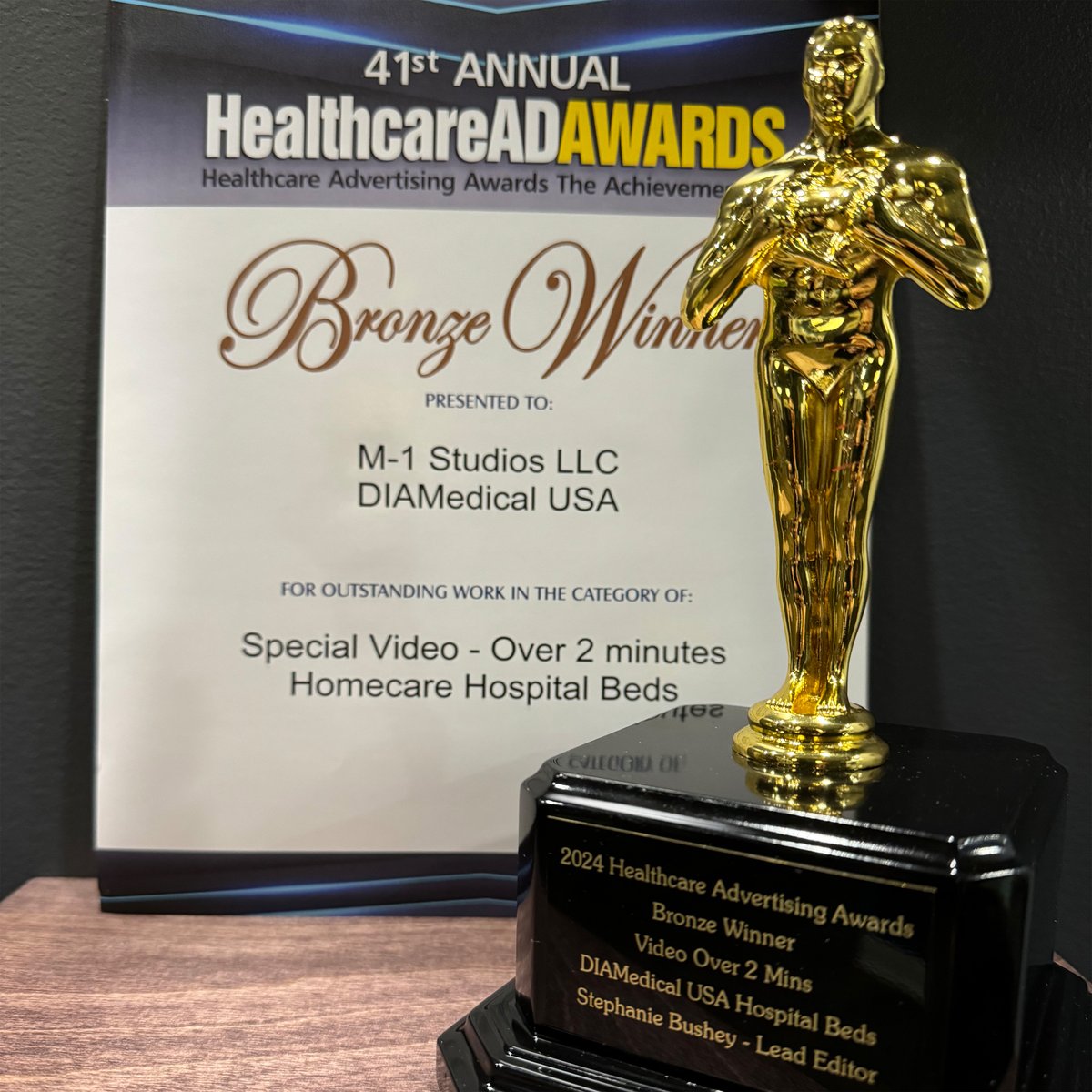 m1studios's tweet photo. Stephanie, an outstanding leader of our Post Production team, raises the bar with her exceptional talent and creativity. Her top-notch client service sets her apart, making her a standout professional in the field. 
#HealthcareADAwards #VideoEditing #ClientServiceExcellence https://t.co/uxHm8Y9F8n