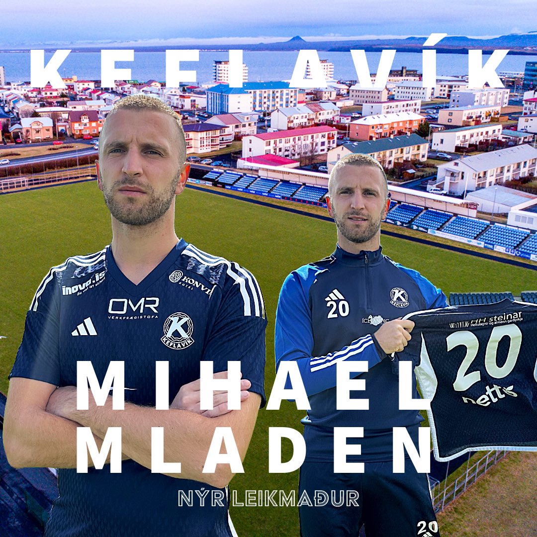 Keflvíkingar hafa samið við Mihael Mladen, 24 ára sóknarmann frá Króatíu. Við bjóðum hann velkominn til Keflavíkur!