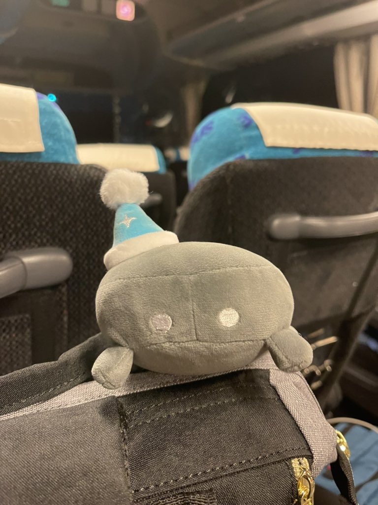 My little crab buddy and I are officially in Japan and getting ready for #SkyFest2024 🎉