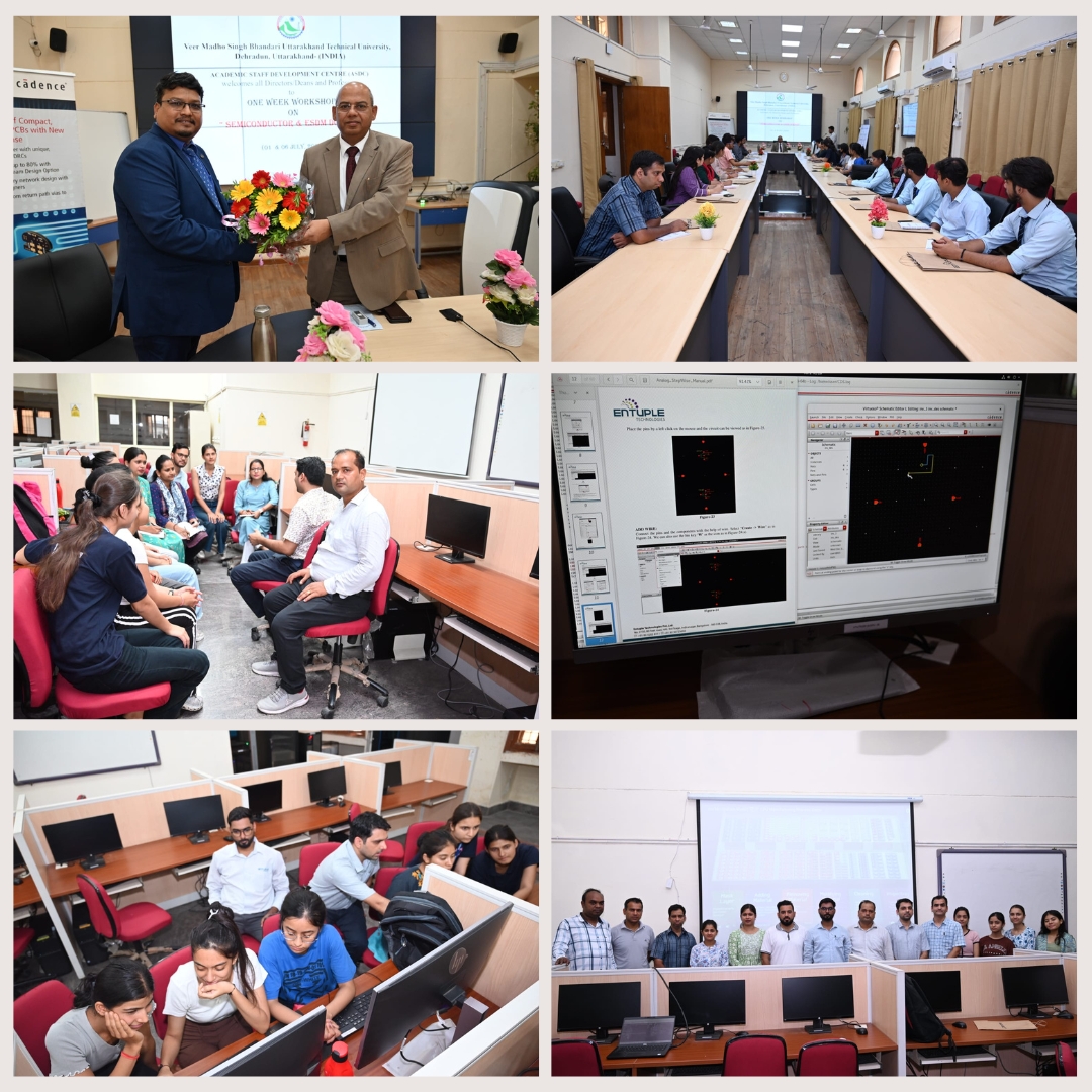 Entuple's tweet photo. Successful #FDP on Advanced #VLSI System Design Flow using #Cadence and #OrCAD EDA organized in collaboration with UTU, Dehradun, &amp; hosted by #Entuple #Technologies

#VLSIDesign #PCBDesign #Circuit #IC #PCB #ECE #Faculty #Academia #Abhiyantha #EdTech #TrainingInstitute #Bangalore https://t.co/Fs5c6QJ0bQ