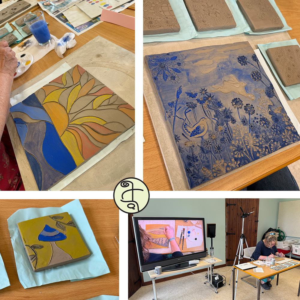 blended_monkey's tweet image. Received this lovely review from one of the students at last week's Tile Making &amp;amp; Glazing workshop at the @FarmlandMuseum in #Waterbeach 😃

Well done everyone! Shots of finished pieces to follow🎨
See list of more group workshops attached 🤪

#grouppottery #potteryclasses