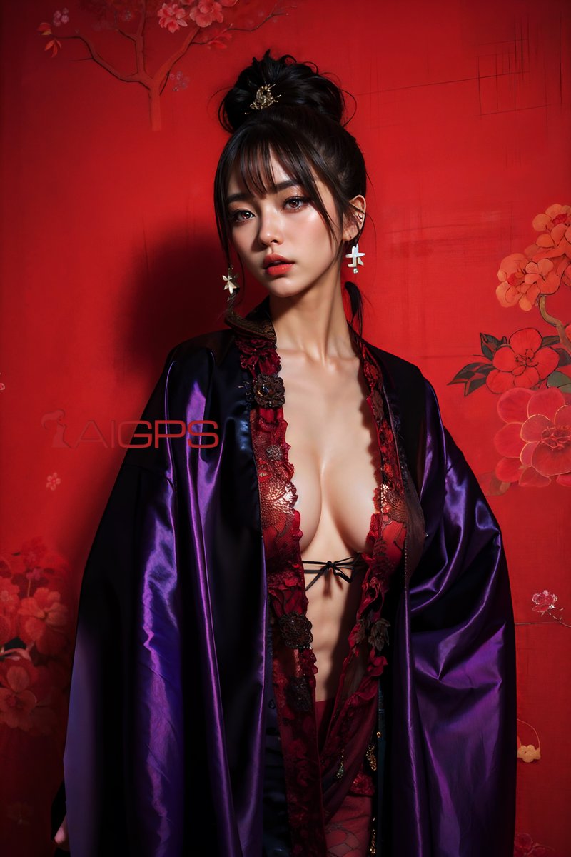 AI_GIRL_DESIGN's tweet photo. 着物の改造。中国の着物と混ざり気味ですが、カッコ良いので良しとして下さい😃
#KimonoOutfit https://t.co/amI7iOcDnC