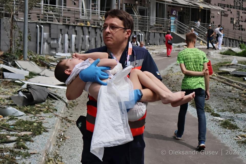 8.7.2024
will be one of the most shameful days in the history of the free world. russia bombed a cancer hospital for kids in the middle of europe because the world allowed it to