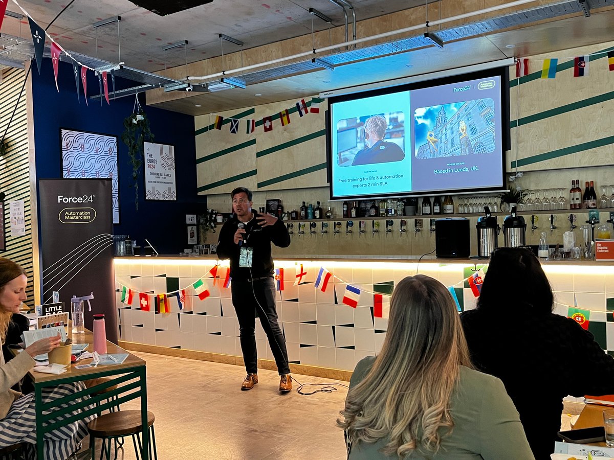 ProjectOpalLtd's tweet image. Last week, Clive, our marketing manager, attended the Automation Masterclass hosted by Adam Oldfield, CEO of Force24. Adam shared insights on lead gen, email deliverability, nurturing, and scoring. The email cadence discussion was particularly insightful. #Force24  #ProjectOpal