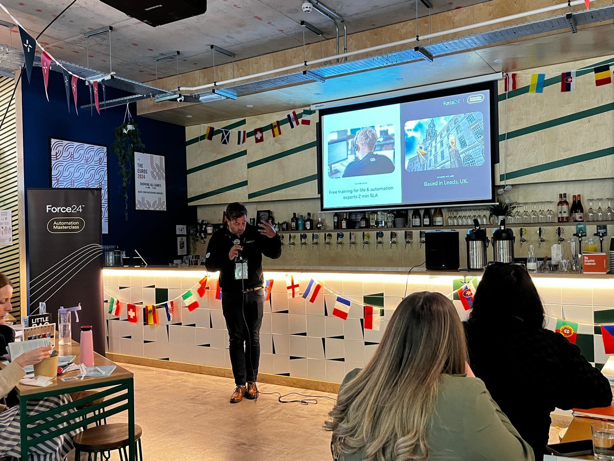 ProjectOpalLtd's tweet image. Last week, Clive, our marketing manager, attended the Automation Masterclass hosted by Adam Oldfield, CEO of Force24. Adam shared insights on lead gen, email deliverability, nurturing, and scoring. The email cadence discussion was particularly insightful. #Force24  #ProjectOpal