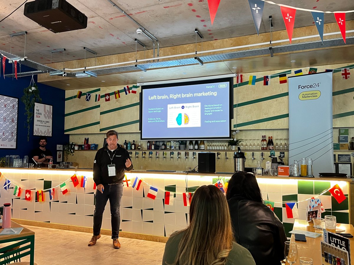 ProjectOpalLtd's tweet image. Last week, Clive, our marketing manager, attended the Automation Masterclass hosted by Adam Oldfield, CEO of Force24. Adam shared insights on lead gen, email deliverability, nurturing, and scoring. The email cadence discussion was particularly insightful. #Force24  #ProjectOpal