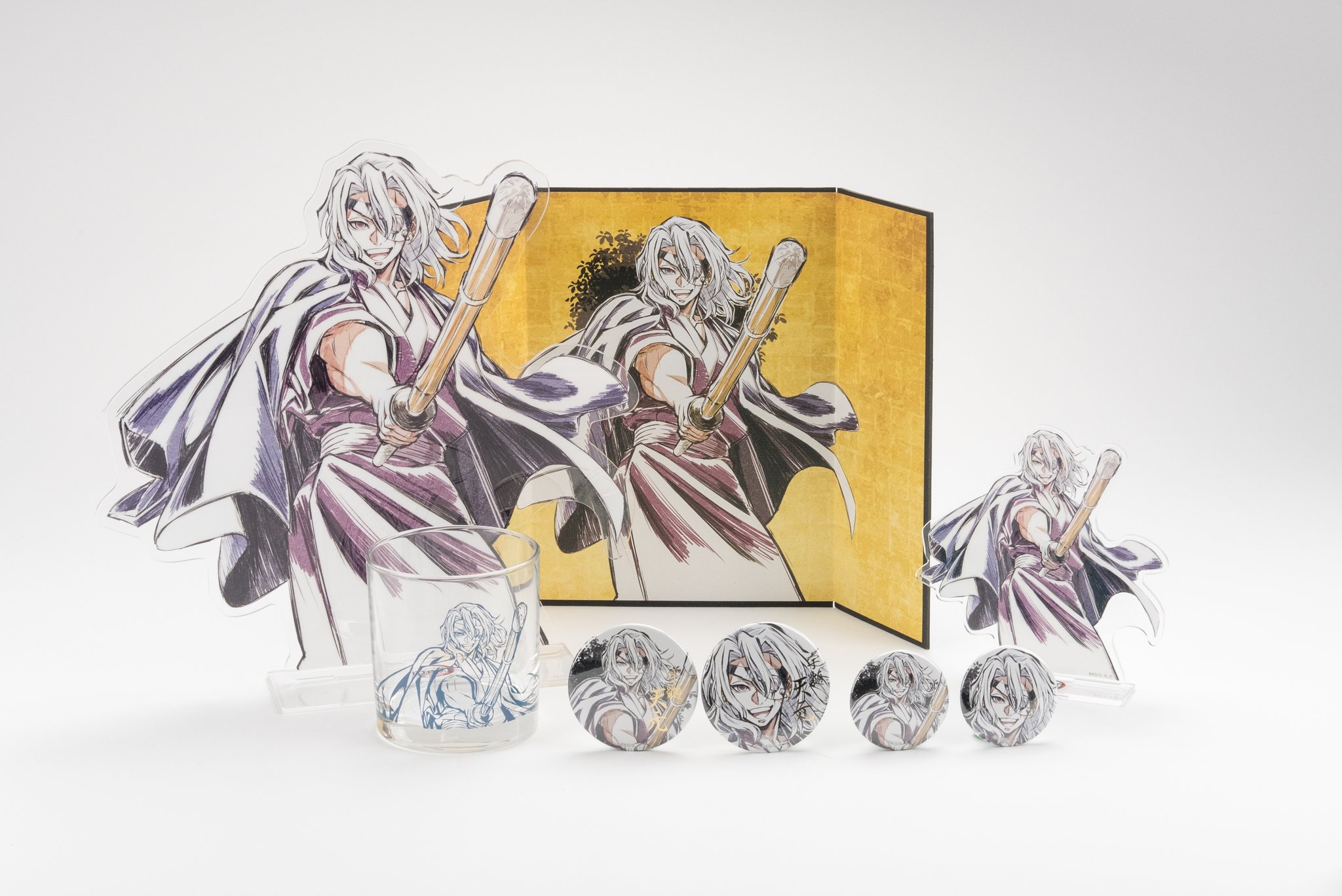 鬼滅の刃　宇髄天元　ランチョンマット　複製原画　特典　柱稽古編　ufotable 鬼滅の刃宇髄天元ランチョンマット複製原画特典柱稽古編ufotable