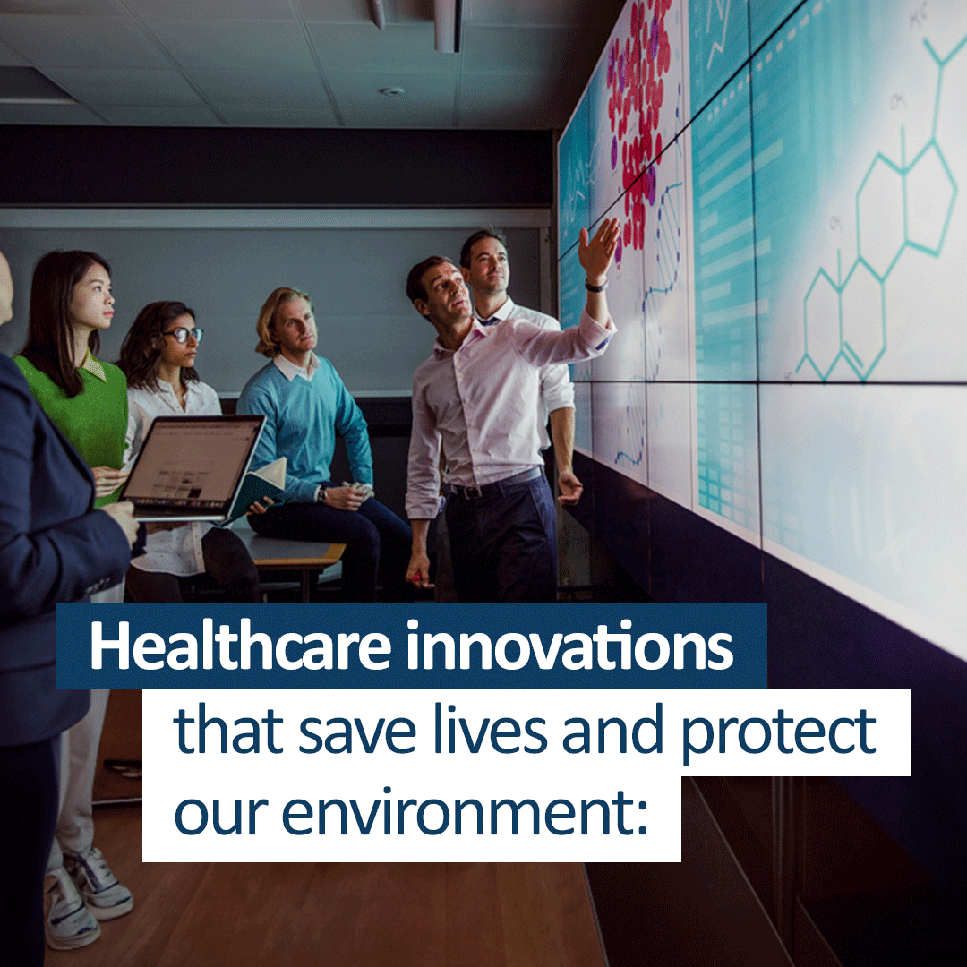 ZSP_ORG's tweet photo. We believe in a world where healthcare doesn’t come at the expense of our planet.

Swipe now to learn about some of the innovations that not only save lives but also protect our environment.

#ZayedSustainabilityPrize
#WhatWhyHow
#Healthcare