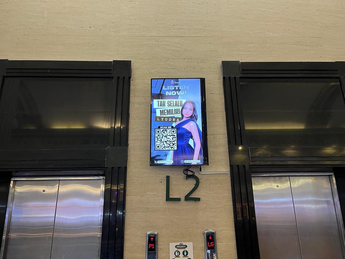 #LYODRA
1st Winner Best Soloist First Half of 2024

Ad Location: TV Lift Jogja City Mall, Yogyakarta 
Ad Period: July 8-14, 2024

#Queeri #Queeri_Proof