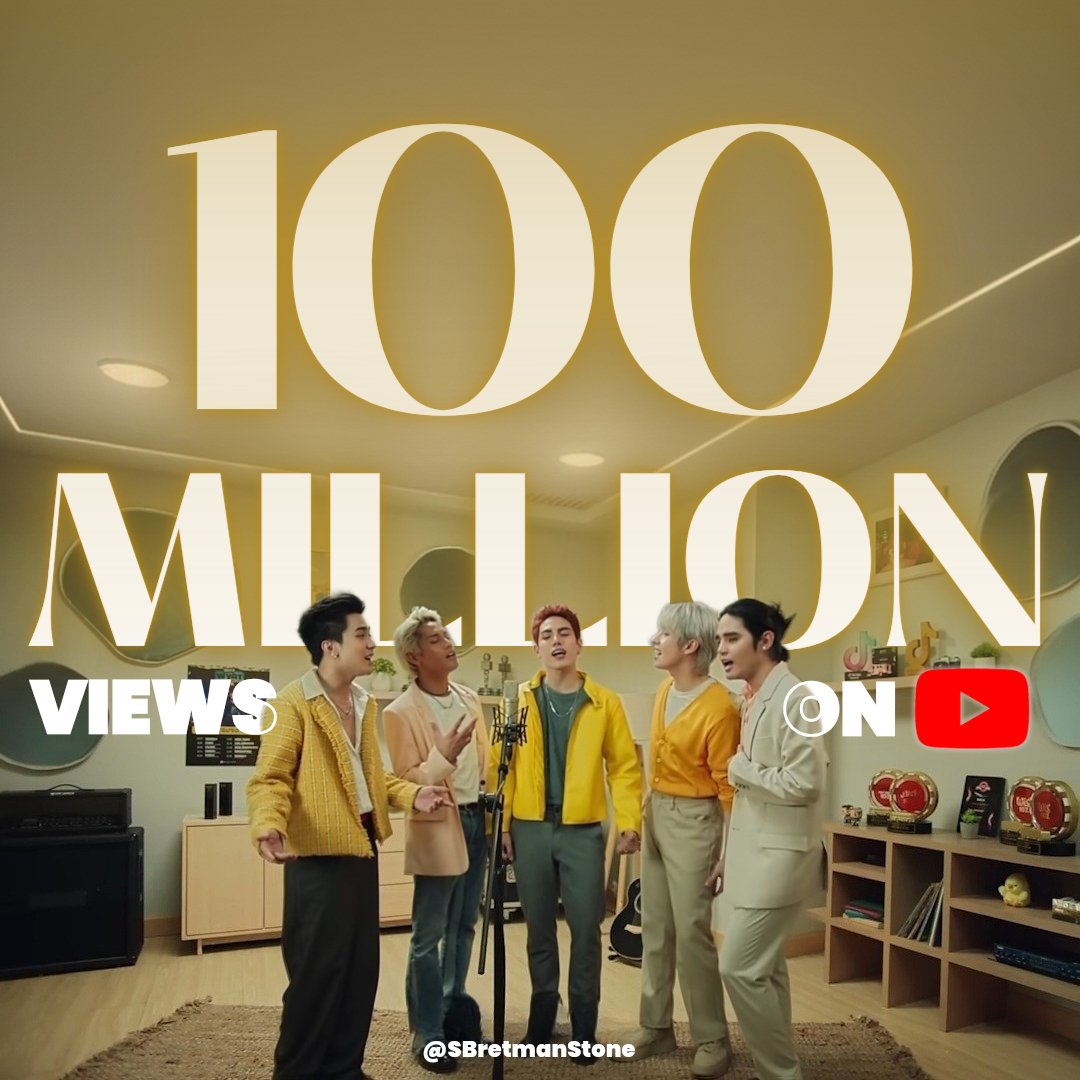 🚨 | <a href="/SB19Official/">SB19 Official</a>'s MAPA (Official Lyric Video) now achieved 𝟭𝟬𝟬 𝗠𝗜𝗟𝗟𝗜𝗢𝗡 views on YouTube.

This marks SB19's first official video to reach this milestone, making them the 𝗙𝗜𝗥𝗦𝗧 &amp; 𝗢𝗡𝗟𝗬 PPOP Group to do so.

Congratulations, MAHALIMA! 💙

#SB19 #MAPA100Mviews