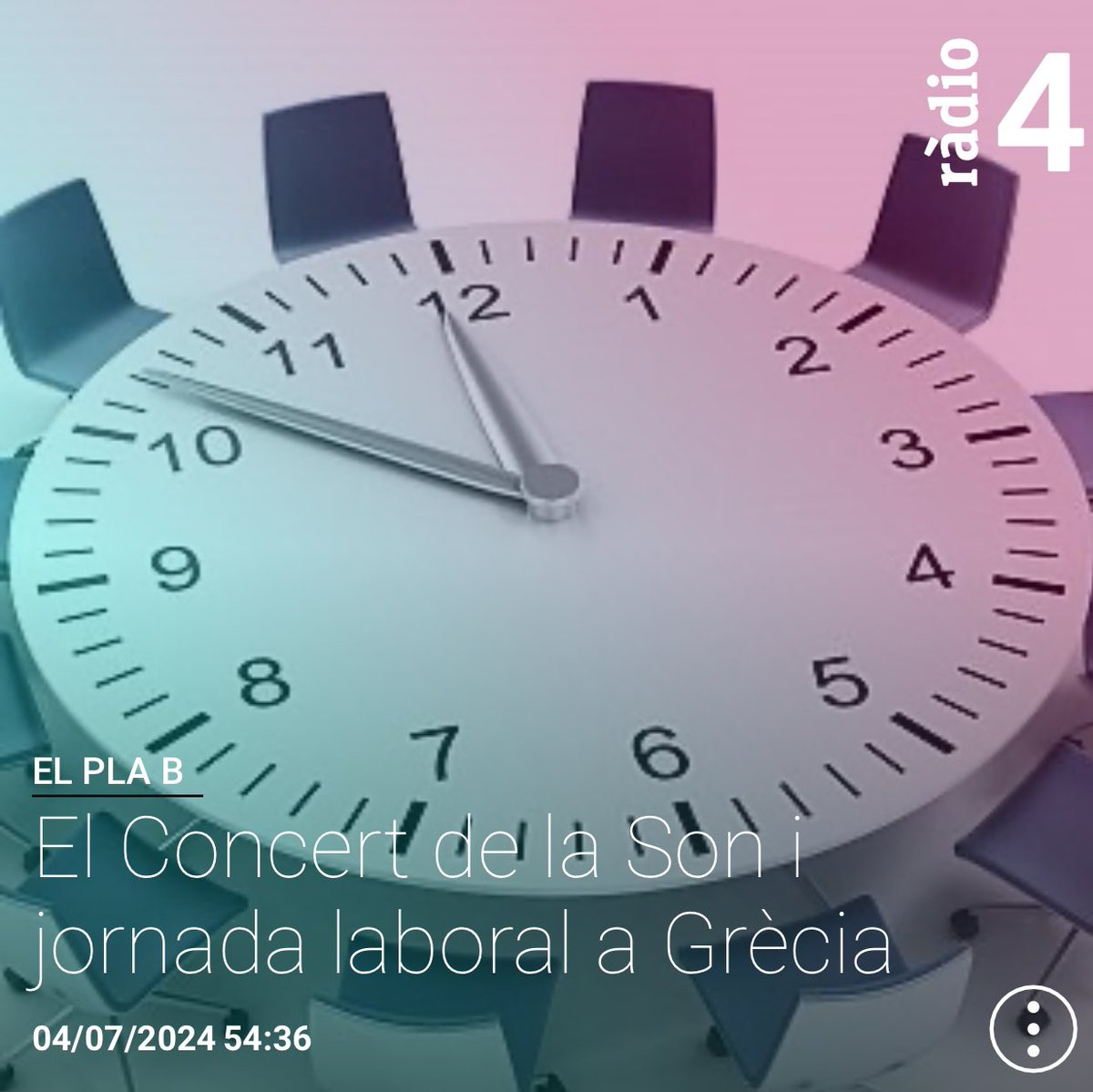 Time Use Initiative - català (@timeuseinit_cat) on Twitter photo La col.laboradora de la <a href="/TimeUseInit/">Time Use Initiative - TUI</a> <a href="/MariaLuzVega4/">Maria Luz Vega</a> parla a <a href="/radio4_rne/">radio4_rne</a> sobre la setmana laboral de 6 dies que volen implementar a Grècia, i que “por afectar greument el descans i la conciliació de treballadors i treballadores i la seva productivitat”: rtve.es/play/audios/el… La col.laboradora de la <a href="/TimeUseInit/">Time Use Initiative - TUI</a> <a href="/MariaLuzVega4/">Maria Luz Vega</a> parla a <a href="/radio4_rne/">radio4_rne</a> sobre la setmana laboral de 6 dies que volen implementar a Grècia, i que “por afectar greument el descans i la conciliació de treballadors i treballadores i la seva productivitat”: rtve.es/play/audios/el…
