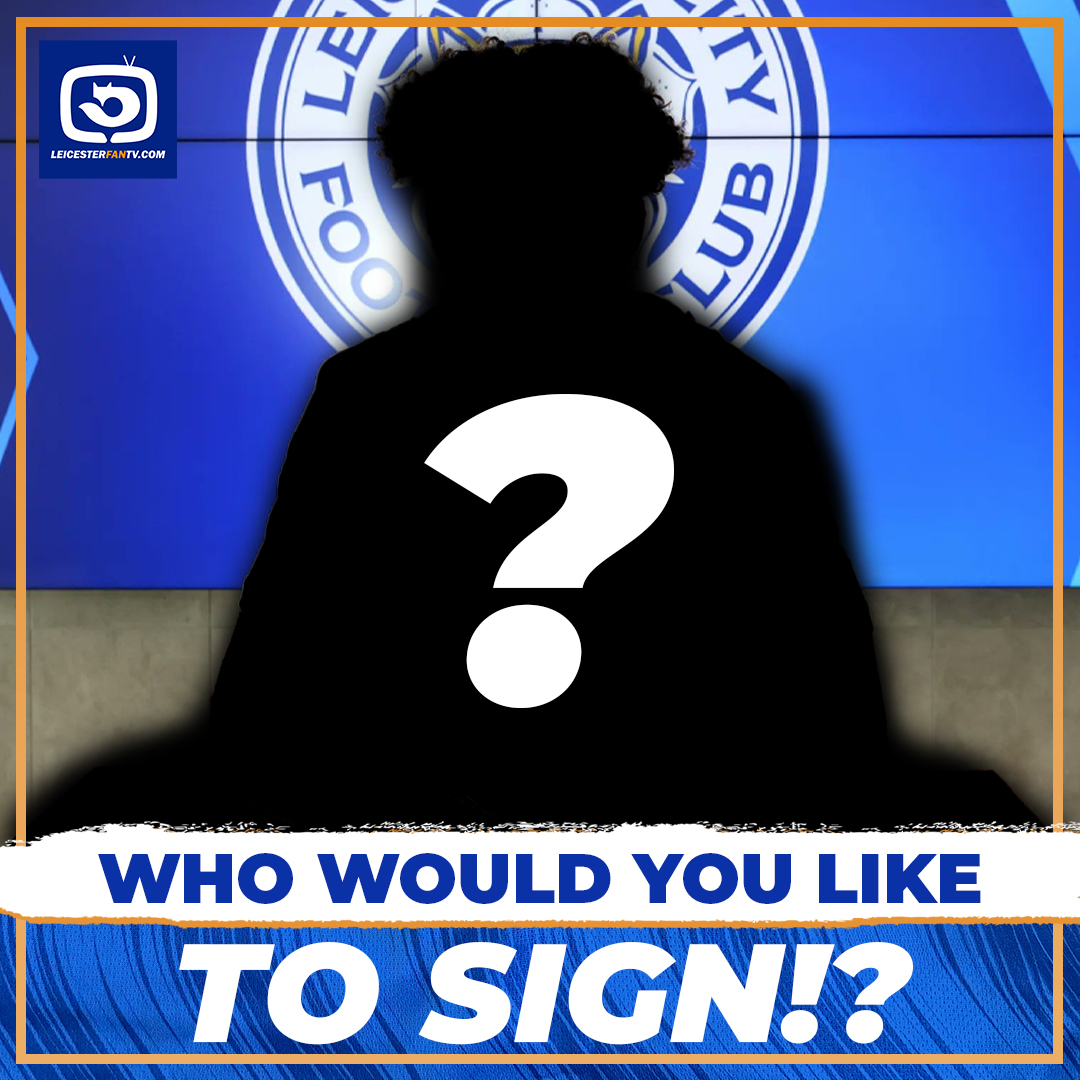 LeicesterFanTV's tweet photo. If you could, which ONE player (realistically) would you sign for the upcoming Premier League season?!
Comment down below!
#lcfc #trasnferwindow #signing #leicester #transfer https://t.co/RoTXtZxHHe