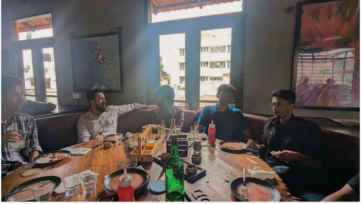 devfolio's tweet image. Weekend well spent at the UniDAO meetup 🫡

'Twas so much fun catching up with the UniDAO fam and meeting some baller builders!

Lessons from UniDAO's first phase  ✅
Getting hyped for the future plans    ✅
Great food, even better discussions ✅