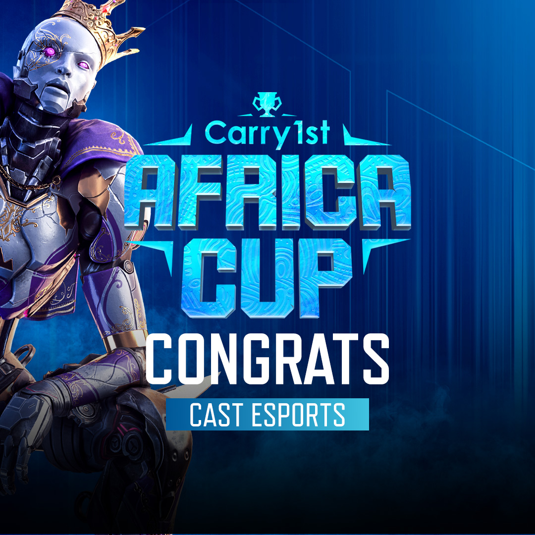 🏆WINNERS ‼️

👑CAST ESPORTS are your Carry1st Africa Cup winners of the South African region 🇿🇦 

#carry1stafricacup #carry1stcup