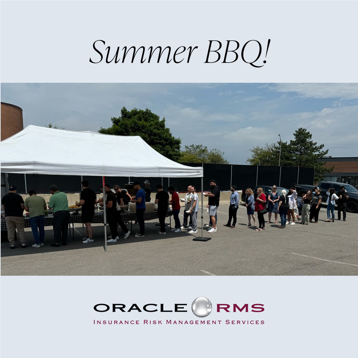 OracleRMS's tweet image. Kicking off summer the right way! Thank you to everyone who joined us last week at Oracle RMS&apos; annual Summer BBQ.