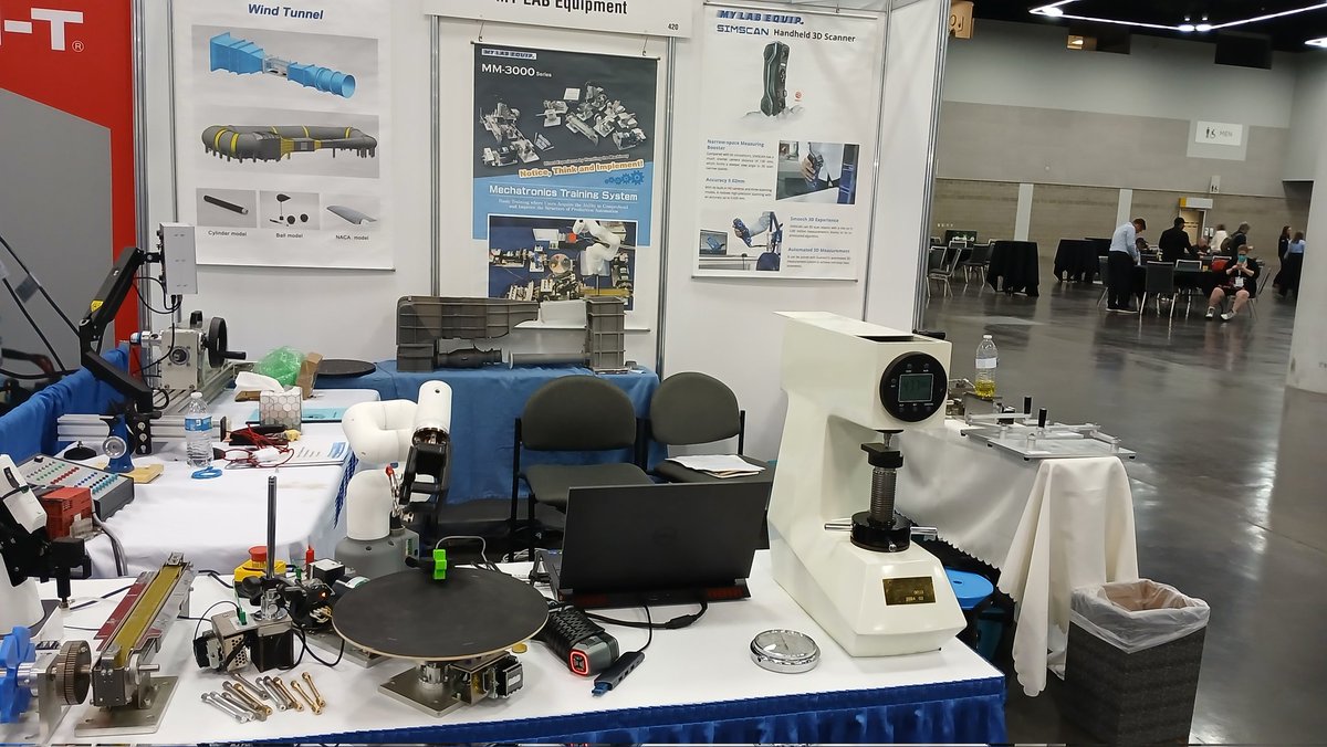 fouralaska's tweet photo. #ASEEAnnual #ASEEConf

Visit MY Lab Equipment  booth 420.
Get free mechanism! https://t.co/qdPYi629wo