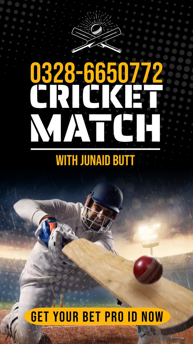 bpexchaccount's tweet image. BetPro ID, feel free to contact us. Our friendly support team is ready to assist you. Get started on your betting journey with BetPro Exchange today.
WhatsApp Number 0328-6650772
betpro.pk | bpexchapp.com
#betproexchpak #bpexchid #bpexch #bpexchaccount