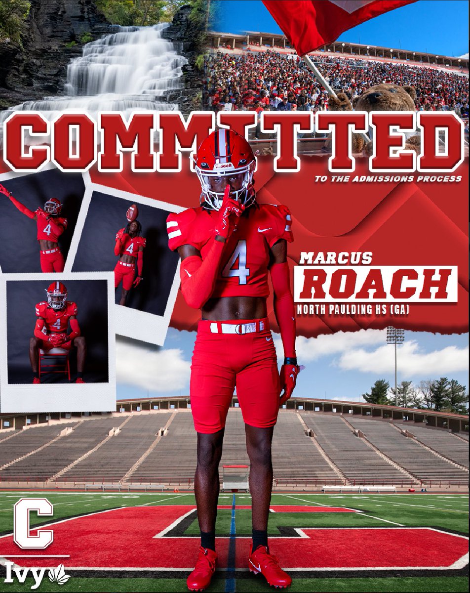 Marcus Roach (@roach_m17) on Twitter photo #AGTG ๐๐พGodโs plan.. Committedโผ๏ธ
โช๏ธ๐ด๐ป๐ฟ#YellCornell #GoBigRed <a href="/NwGaFootball/">NwGa Football</a> <a href="/RecruitGeorgia/">Recruit Georgia</a> <a href="/NPHSRecruiting/">North Paulding Football Recruiting</a> <a href="/Chavius_jackson/">Coach Jackson</a> <a href="/DeonLanier_/">Coach Deon Lanier</a> <a href="/BlandenCoach/">Will Blanden</a> <a href="/TerryUrsin/">Terry Ursin</a> <a href="/DanSwanstrom/">Dan Swanstrom</a> #AGTG ๐๐พGodโs plan.. Committedโผ๏ธ
โช๏ธ๐ด๐ป๐ฟ#YellCornell #GoBigRed <a href="/NwGaFootball/">NwGa Football</a> <a href="/RecruitGeorgia/">Recruit Georgia</a> <a href="/NPHSRecruiting/">North Paulding Football Recruiting</a> <a href="/Chavius_jackson/">Coach Jackson</a> <a href="/DeonLanier_/">Coach Deon Lanier</a> <a href="/BlandenCoach/">Will Blanden</a> <a href="/TerryUrsin/">Terry Ursin</a> <a href="/DanSwanstrom/">Dan Swanstrom</a>
