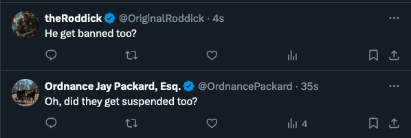 OriginalRoddick's tweet photo. Ha! @OrdnancePackard https://t.co/9O5659s6ye