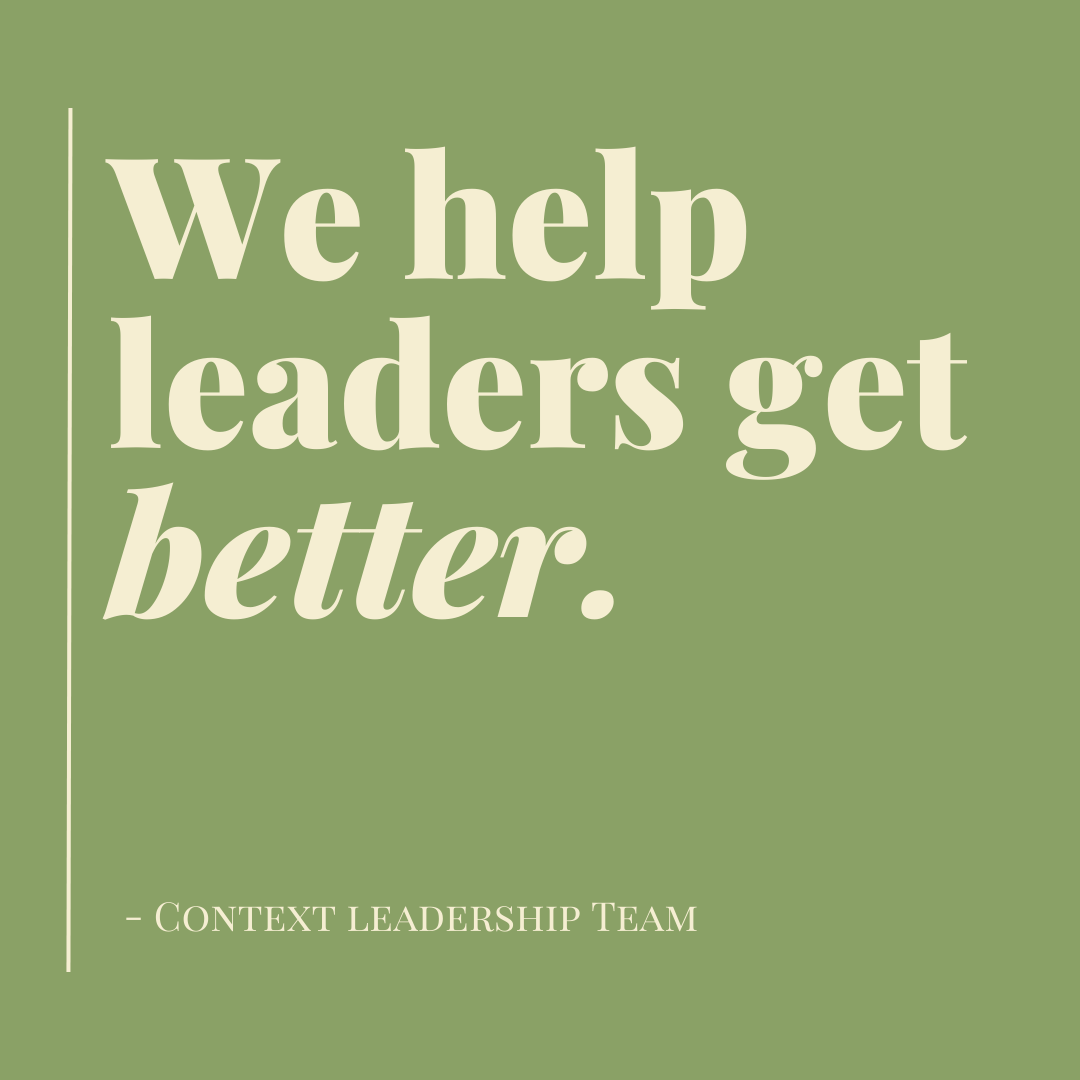 ContextLG's tweet photo. The single biggest predictor of long-term leadership success is coaching. You don’t have to do this alone. We offer one-on-one coaching to help push you to the next level.

Talk to us: https://t.co/He1Ru5e1Sk https://t.co/GFKfxkcyJ9