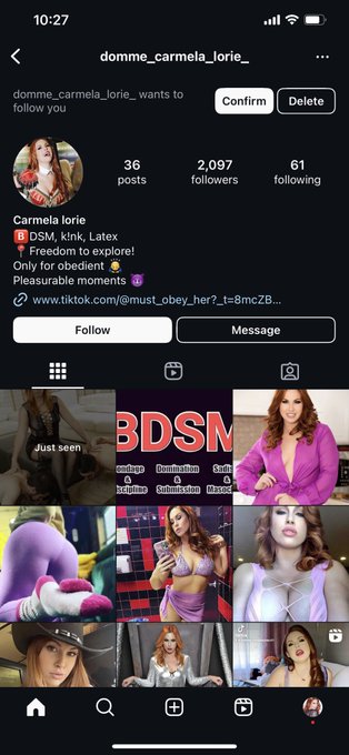 IG catfish alert! This one has over 2k followers! Report it please and the TikTok listed on the account<a href="/tag/realloyalfans"class="tags"><span>#realloyalfans</span></a>