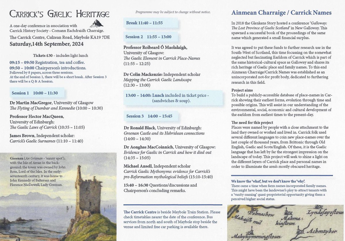 Carrick History Society tweet media