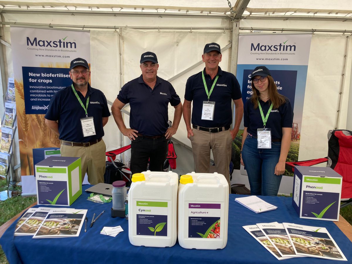 Are you visiting <a href="/Groundswellaguk/">Groundswell</a> - the <a href="/MaxstimLtd/">Maxstim</a> team has had a busy day today. Stop and say hello if you’re there
#regenerativefarming #agriculture #soilhealth #Groundswell2024