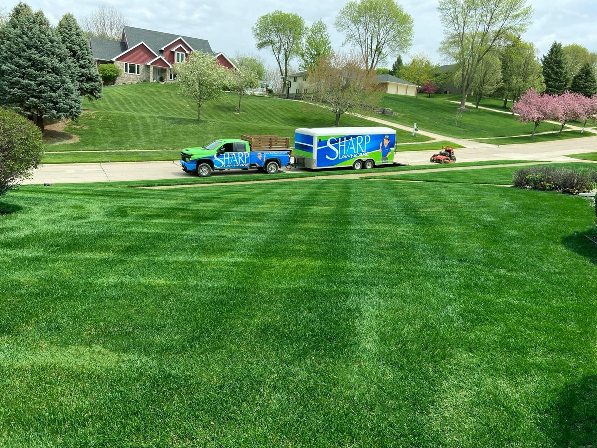 Sharp_LawnCare's tweet photo. Don't miss out on scheduling your summer #fertilization treatments to keep your lawn lush and healthy. Learn more in our latest blog. 🌱

https://t.co/iPOZeM8H6k https://t.co/JNgr8H3Sjj
