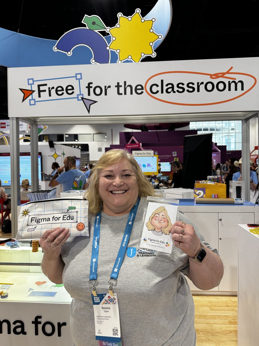 Having a great time  ⁦<a href="/figma/">Figma</a>⁩ #ISTELive