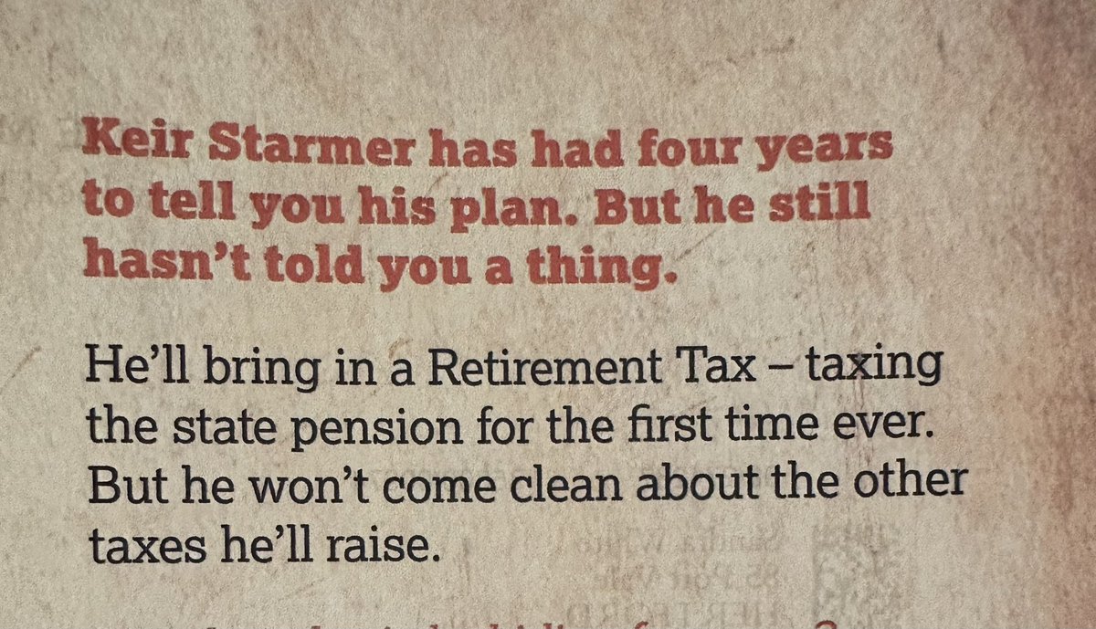 Shameless nonsense from the leaflet of my Tory candidate, the incumbent MP.