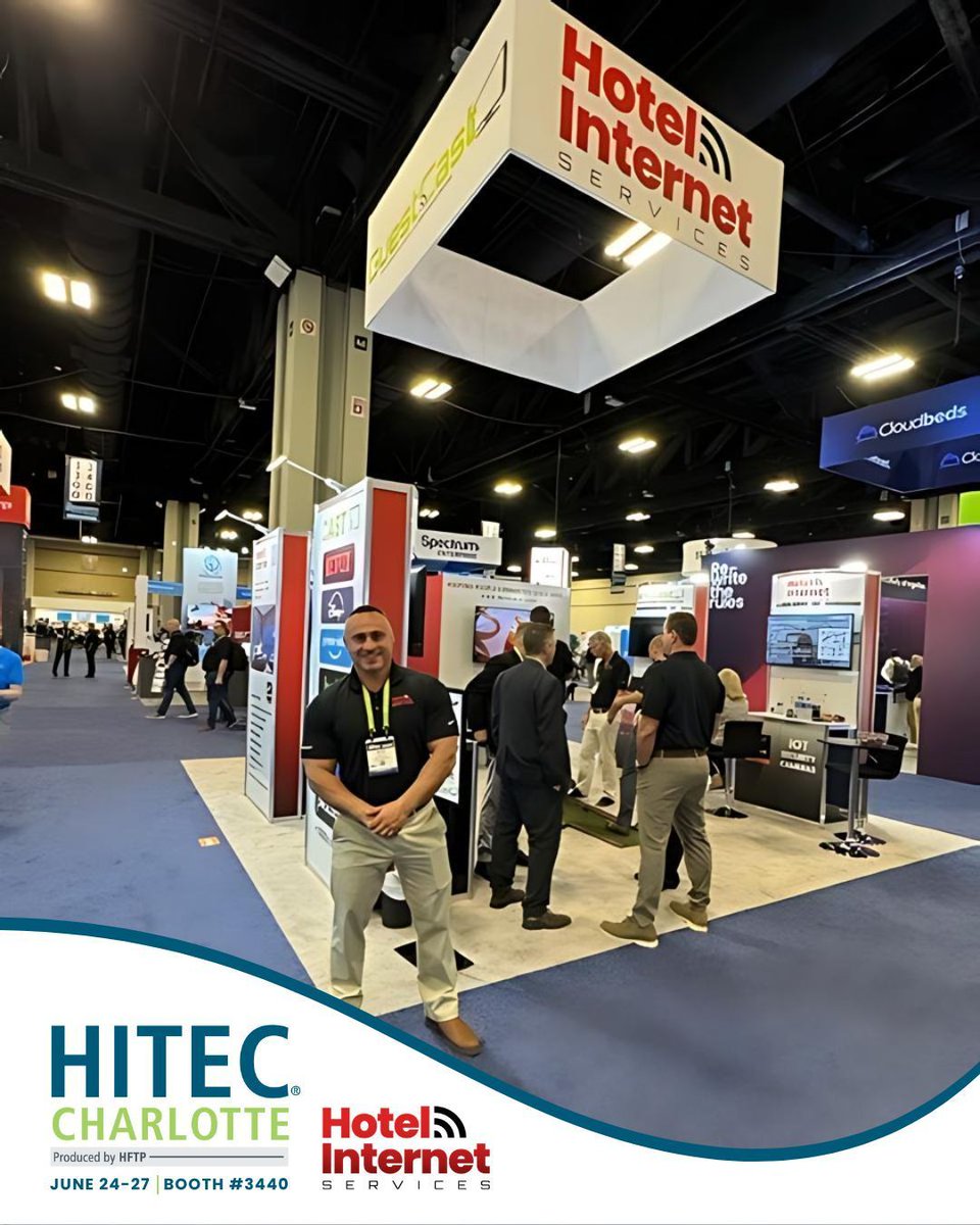 touchstone1_Wif's tweet image. Join us at booth #3440 at #HITECCLT24 to see the latest in guest WiFi and online connectivity from Hotel Internet Services. See you there!

#HospitalityTech #GuestWiFi #HotelInternetServices