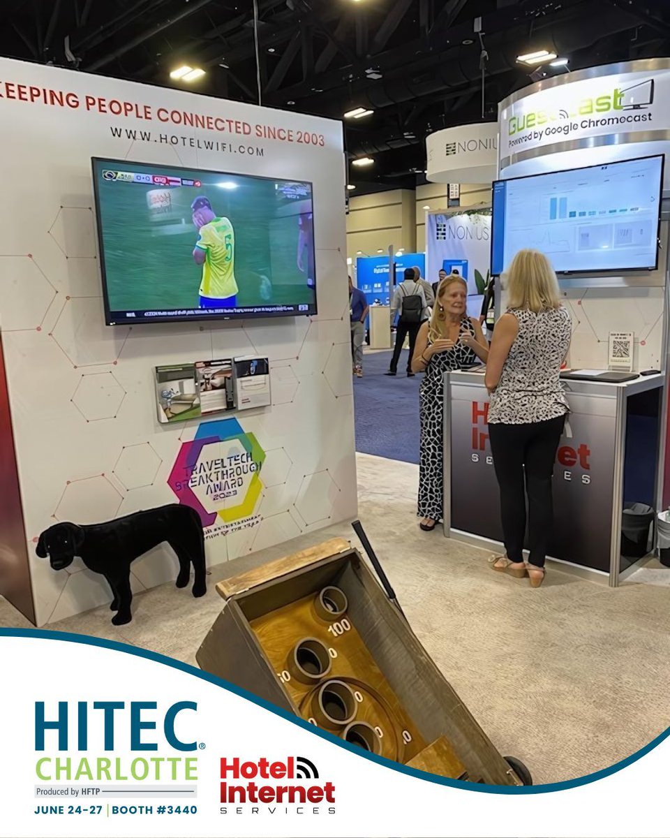 touchstone1_Wif's tweet image. Join us at booth #3440 at #HITECCLT24 to see the latest in guest WiFi and online connectivity from Hotel Internet Services. See you there!

#HospitalityTech #GuestWiFi #HotelInternetServices